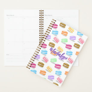 motif de macarons lunaires