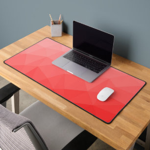 Motif de maillage géométrique dégradé rouge