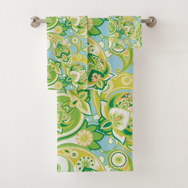Motif de marguerite blanc blanc vert printemps (En situation)