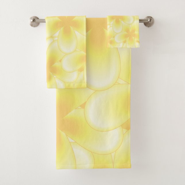 motif de marguerite jaune (En situation)