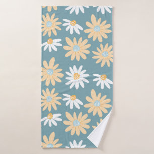 Motif de marguerites en petits flowe sauvages naïf