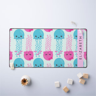 Motif de méduses, Mignonne méduse, Mer, Votre nom