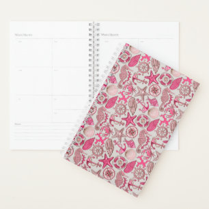 Motif de mer rose