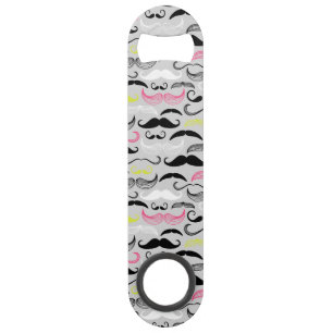 Motif de moustache, rétro style