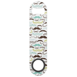 Motif de moustache, rétro style 2