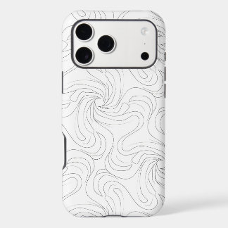 Motif de mouvement liquide en spirale