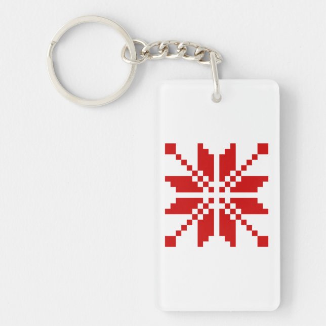 Motif de Noël des flocs de neige de Noël (Devant)