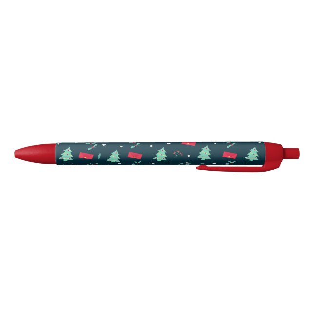 Motif de Noël, design populaire, stylo à encre noi (Bas)