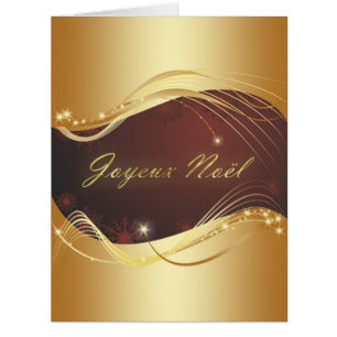 Motif de Noël doré avec arrière - plan rouge...