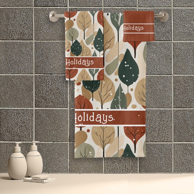 Motif de Noël Earth Tones #5 ID1009 (Créateur téléchargé)