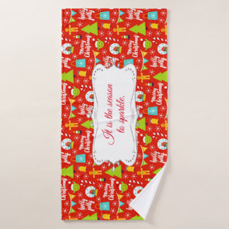 Motif de Noël Festif Personnalisé