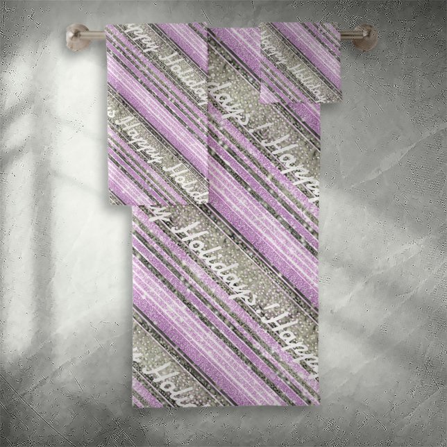Motif de Noël vert violet #28 ID1009 (Créateur téléchargé)