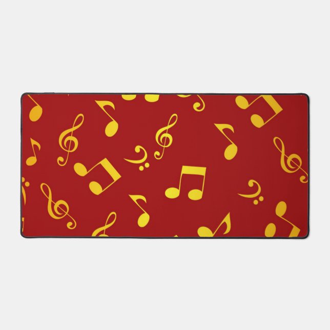 Motif de notes musicales (Recto)