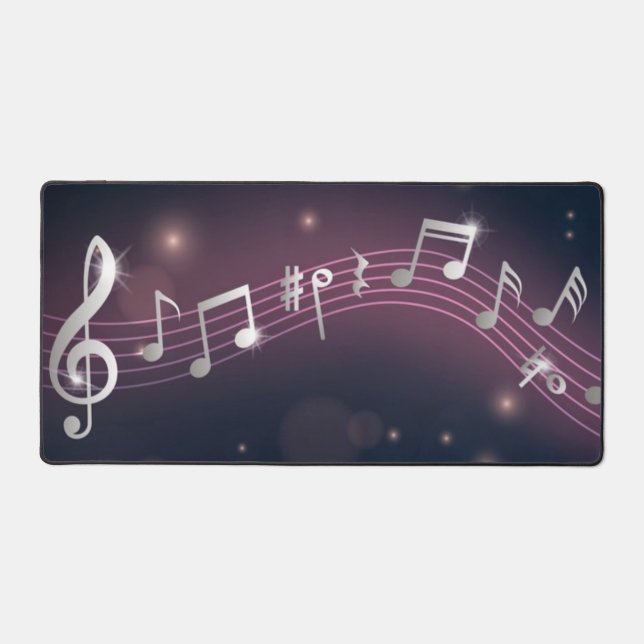 Motif de notes musicales (Recto)
