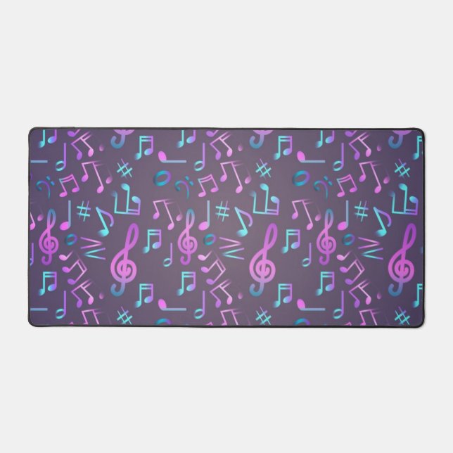 Motif de notes musicales (Recto)