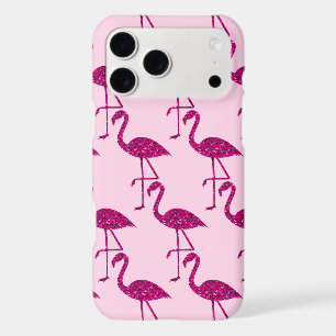 Motif de paillettes scintillantes rose flamant