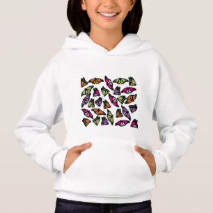 Motif de papillons colorés