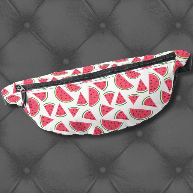Motif de pastèque d'été (Cute Modern Summer Fruit Pink Red Watermelon Fanny Pack)