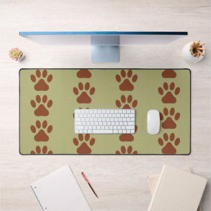 motif de patte Brown pour chien