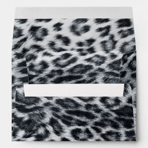 Motif de peau à imprimé léopard Enveloppe