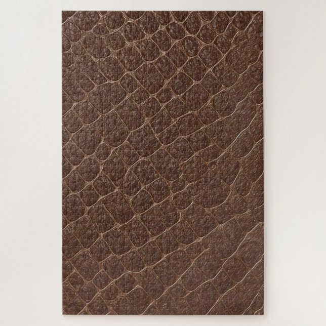 Motif de peau Reptile de puzzle impossible (Vertical)