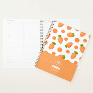 Motif de petites carottes et tranches