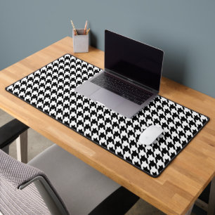 Motif de pied de  géométrique noir et blanc