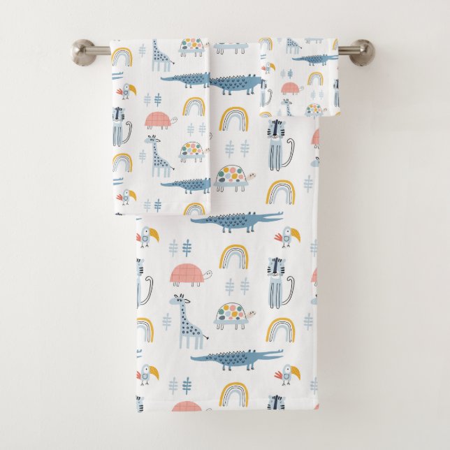 Motif de plaisir animal Doodle (En situation)