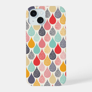 Motif de point d'art pop Raindrop