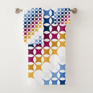 Motif de point de croix coloré sans couture