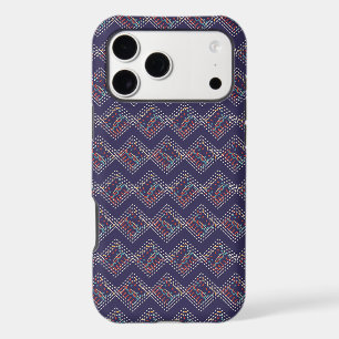 Motif de point zigzag géométrique