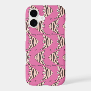 Motif de poisson rose