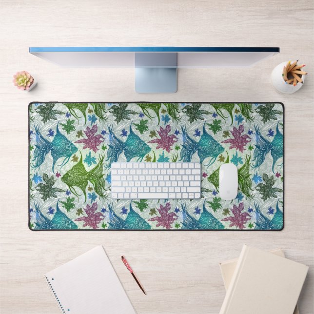 Motif de poisson vintage (Bureau 1)