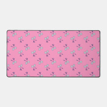 Motif de raquette de Badminton rose