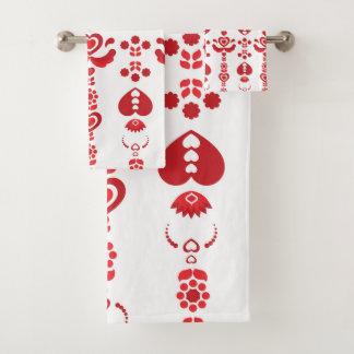 Motif de rosemaling moderne de Noël scandinave