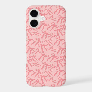 Motif de ruban sans couture en rose charme et thé