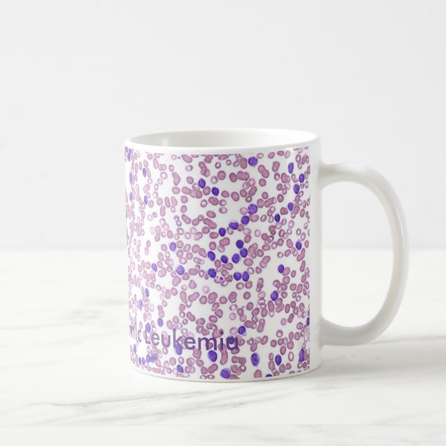 Motif de sang de la tasse de café CLL (Droite)