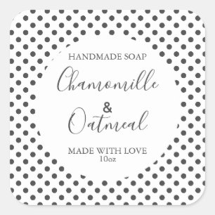 Motif de savon personnalisable Étiquette moderne