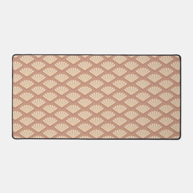 Motif de style Art déco en rose (Recto)