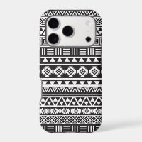 Motif de style aztèque – Monochrome