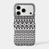 Motif de style aztèque – Monochrome