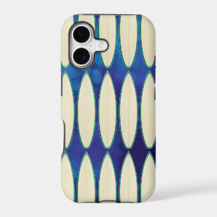 motif de surf blanc