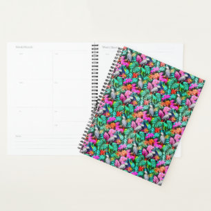 Motif de surface sans couture Jungle Dreams avec p