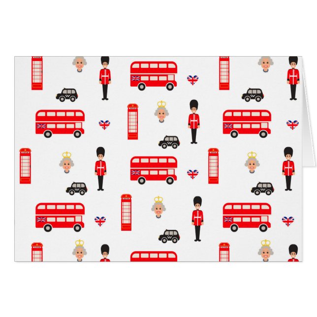 Motif de symboles de l'Angleterre (Devant horizontal)