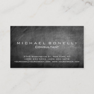 Motif de tableau de bord gris Carte de visite cons
