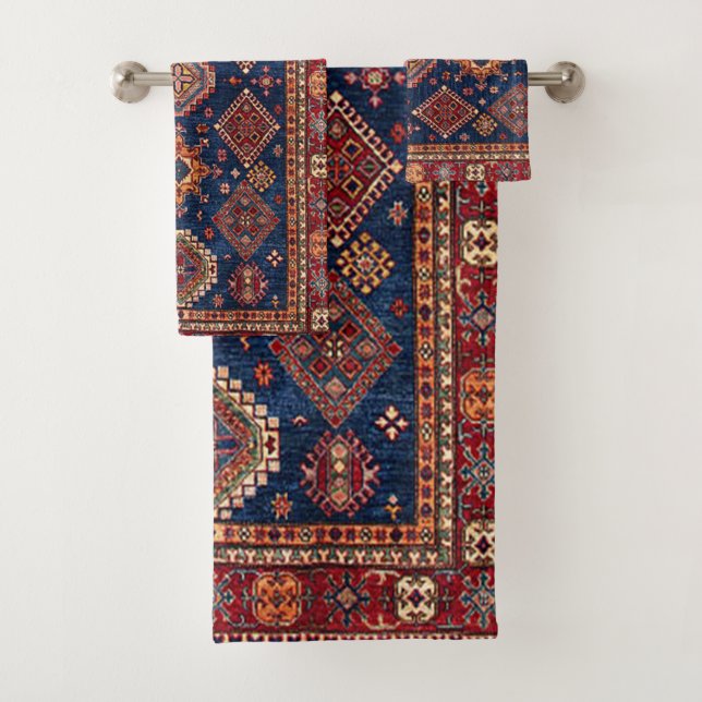 Motif de tapis oriental persan turc (En situation)