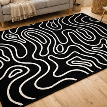 Motif de texture géométrique noir et blanc