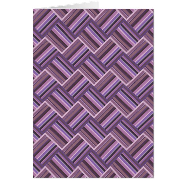 Motif de tissage diagonale rayures mauve (Devant)