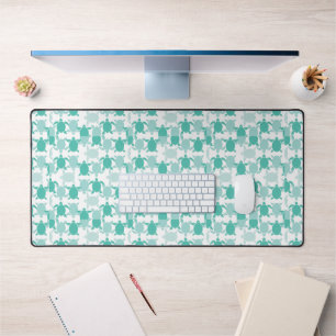 Motif de tortue turquoise
