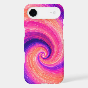 Motif de tourbillon de peinture en spirale abstrai